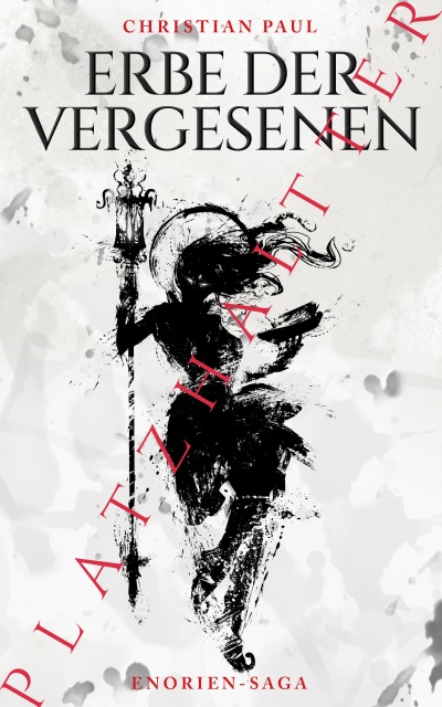 Christian Paul Autor Dark-Fantasy Roman Enorien-Saga Buchcover Herold des Zorns 400x640