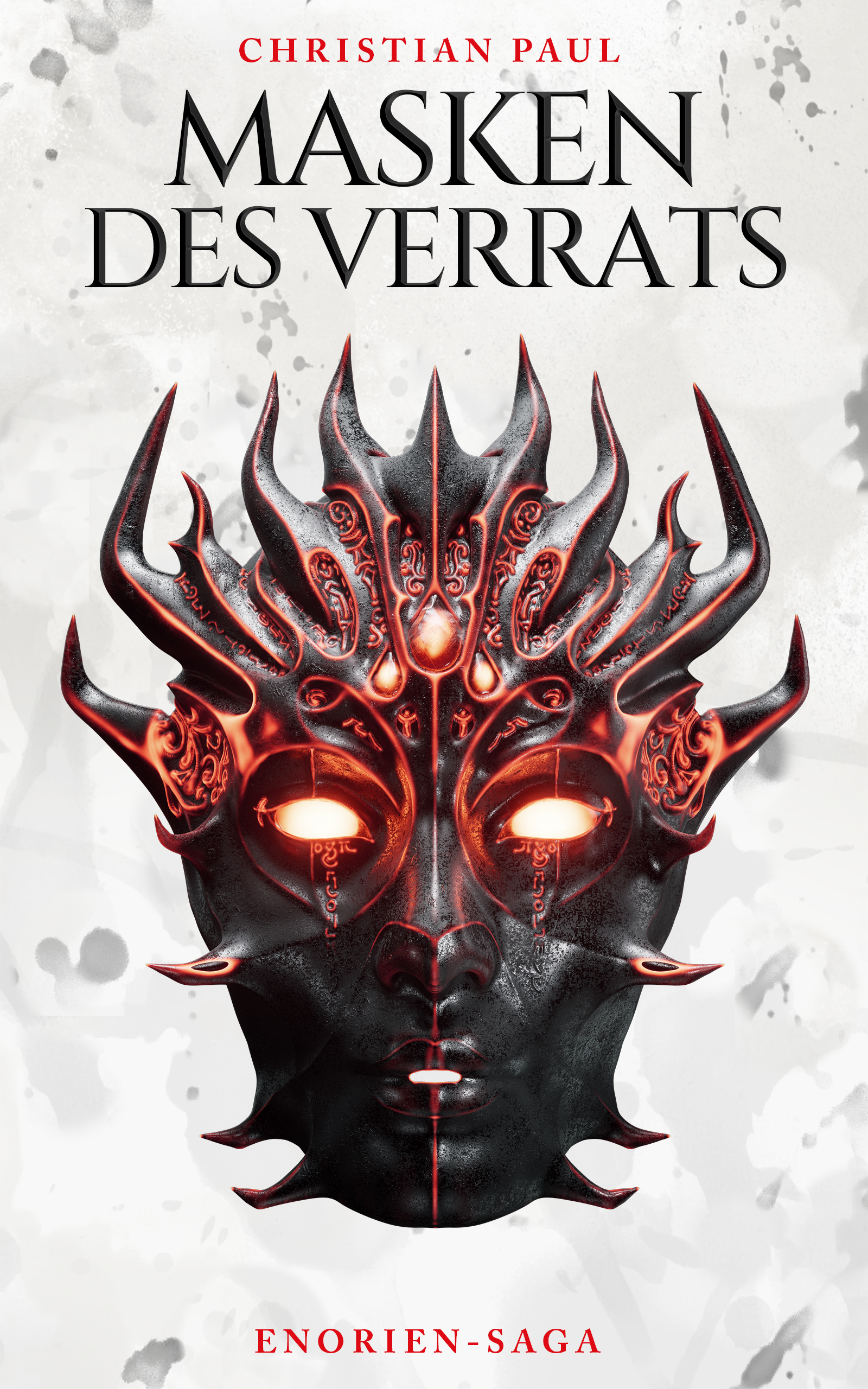 Christian Paul Autor Dark-Fantasy Roman Enorien-Saga Buchcover Vorboten der Faeulnis 400x640